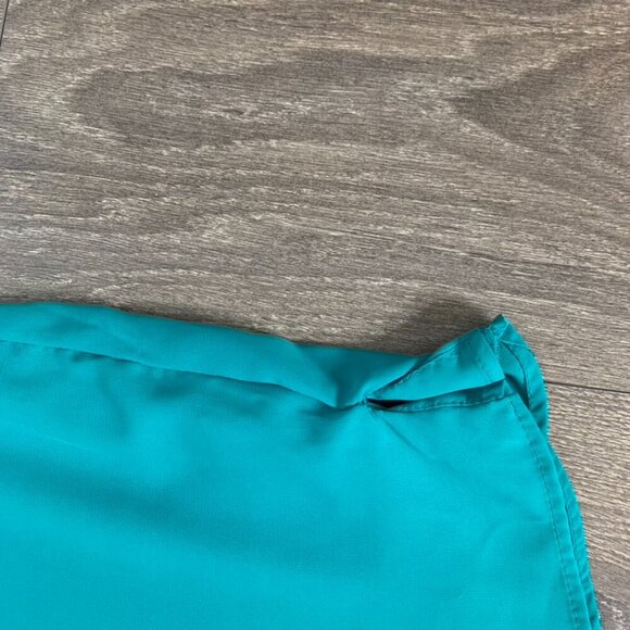Ardene Tank Top Cami Blouse Green Teal Polyester Size Medium - Picture 12 of 14